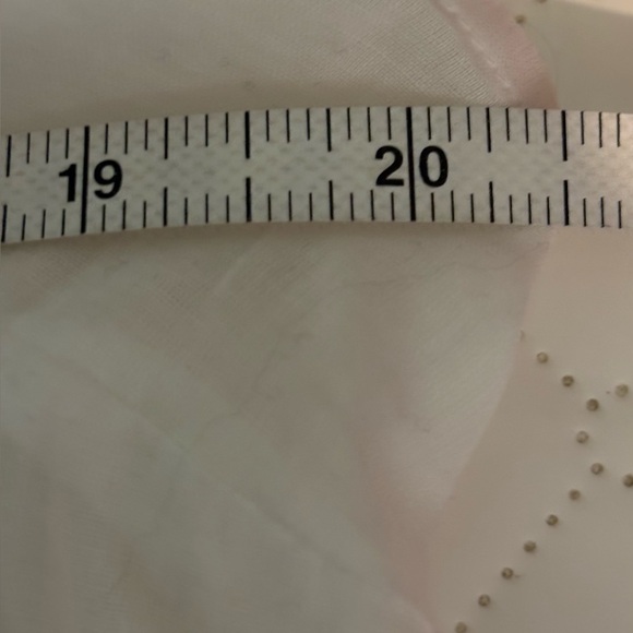 Free People Womens Medium Cotton Mini Slip Lining Only White Adjustable Straps - Picture 8 of 8